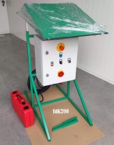 Wheel spinner control panel
